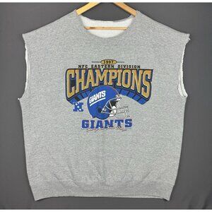 Vintage 1997 New York Giants NFL Eastern Division Champions Football Grey